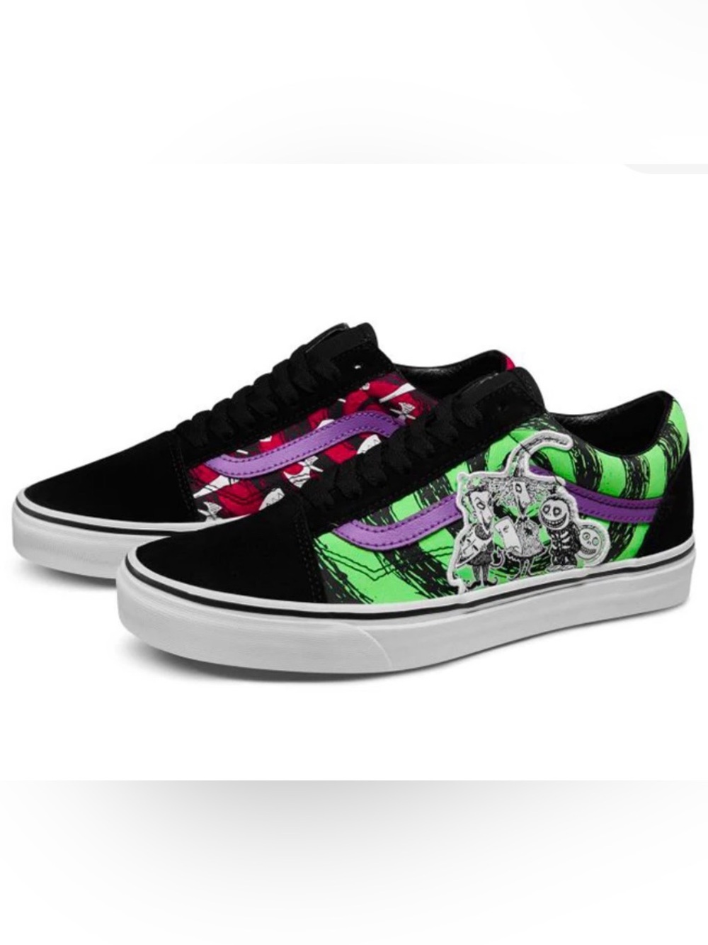 Vans Nightmare B4 Christmas & Vans Old Skool Lock Shock & Barrel Collab M7 W8.5